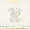 thumbnail image 4 of Inktastic Mommy's Lil' Peanut Polka Dot Elephant Girls Baby Dress, 4 of 5