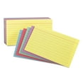 thumbnail image 3 of Oxford Color Coded Ruled Index Cards 3 x 5 Assorted Colors 100/Pack 04753, 3 of 4