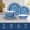 Navy, variant on 12-Piece Melamine Dinnerware Set, Lightweight & Unbreakable Navy Blue Plates for Indoor & Outdoor Use, Dishwasher Safe