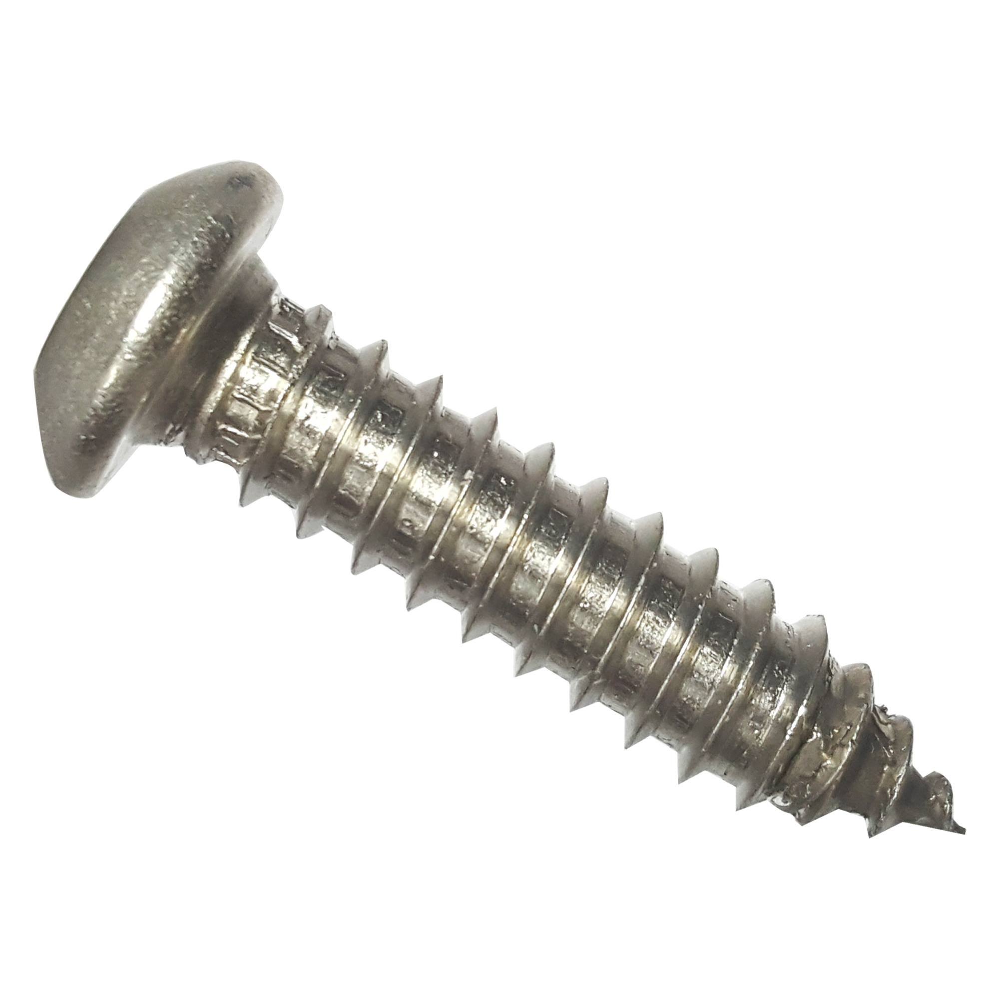 Fastenere Torx Security Sheet Metal Screws - #12 x 2" (25-Pack) Button Head, Tamper-Resistant, Anti Theft Stainless Steel Screws for Higher Level of Safety & Secure Fastening Solution