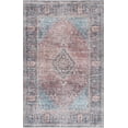 thumbnail image 3 of Hauteloom Holli Living Room, Bedroom Machine Washable Area Rug - - Light Blue, Green, Orange - 2' x 3', 3 of 19
