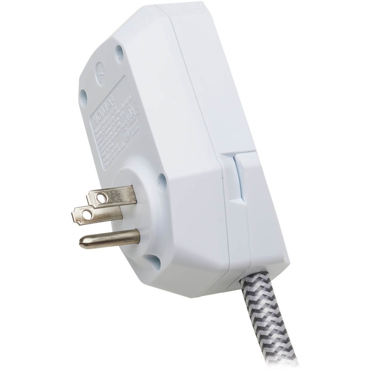 Tripp Lite Surge Protector Power Strip 7-Outlet 2 USB Ports 6ft Cord White