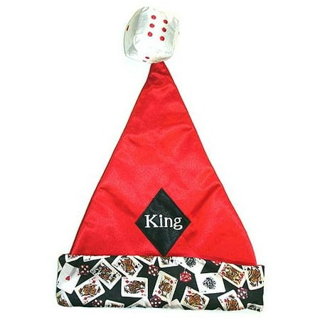 Santa s Best Casino Gambling ''King'' Of Diamonds Santa (Best Santa Hat Ever)
