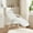 White, variant on Adjustable Esthetician Facial Bed Tattoo Chair with Removable Headrest, 2 Trays, Leather 300 lbs capacity(Black)