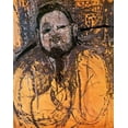 thumbnail image 2 of Modigliani, Amedeo 26x32 White Modern Wood Framed Museum Art Print Titled - Diego Rivera, 2 of 4