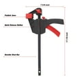 thumbnail image 3 of Hyper Tough 12-Inch Trigger Ratcheting Bar Clamp and Spreader, 3 of 12