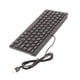 thumbnail image 5 of Teclados de computadora Diseño ergonómico Teclado mecánico ultrafino mini duradero con cable de 78 teclas para PC portátiles (francés), 5 of 15