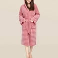 thumbnail image 2 of Wensltd Nightgown for Women Winter Comfortable Warm Thick Long Velvet Bathrobe Home Wear Nightgown Clothing, 2 of 5