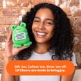 thumbnail image 6 of Lil Cheers Frog by Relatable, Uplifting Plush Toy with Positive Message, Cute Desk Decor, 6 of 9
