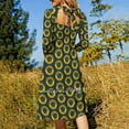 thumbnail image 3 of Notre Dame Robe Vintage de Football Évasée Col Carré Robe Élégante Mode Féminine Imprimée Design Ncaa Ncaa, 3 of 5