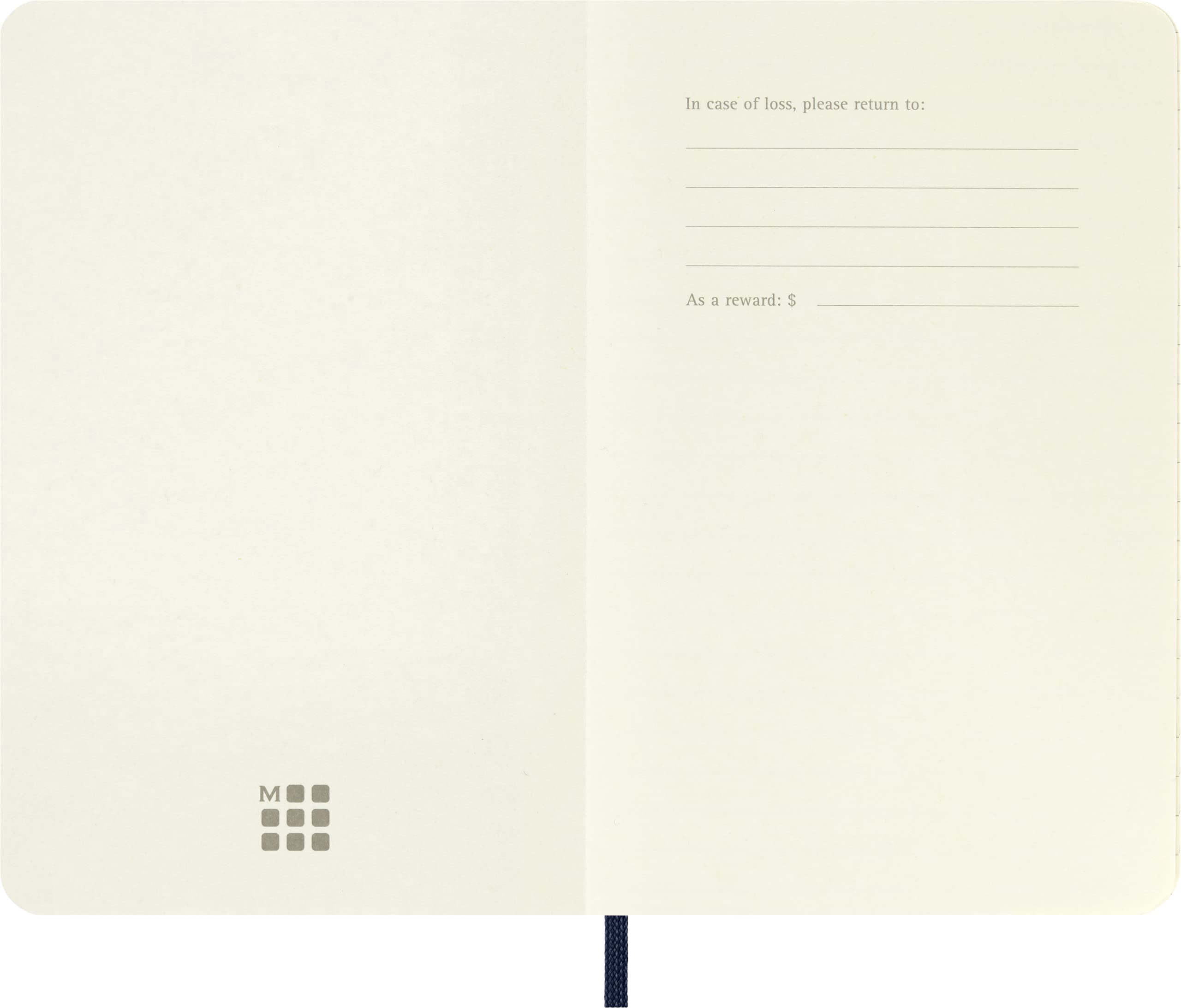 Moleskine Classic Notebook, Soft Cover, Pocket (3.5" x 5.5"), Ruled, Sapphire Blue