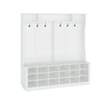 thumbnail image 3 of MONSLIPA 63" Wide Hall Tree with Hook and 18 Cube for Storage, 3 of 6