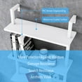 thumbnail image 3 of Piante Bookcase with 5 Shelves, White, 3 of 11
