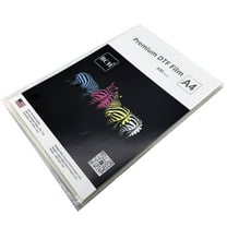 Premium DTF A4 Transfer Film- 100 Sheets, 8.5" x 11.75", Hot & Cold Peel, High Wash Fastness, Works on All Fabrics
