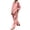 Pink, variant on Brilliant Two Piece Sets Women Clothing 70S Outfits for Women Women's Fall Fall V-Neck Loose Lapel Long Sleeved Shirt Wide Leg Pants Color Set Pink XL