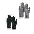 thumbnail image 1 of 2 guantes de lana tejidos para hombre, gruesos, para ciclismo al aire libre, además de guantes de invierno con pantalla táctil de terciopelo A, 1 of 5
