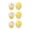 Multicolor-6A-home supplies, variant on LEFTHIGH Home 6Pcs Easter Eggs Hanging Decoration Creativeness Broken Eggs Plastic Ornaments for Scene Arrangement Party or Home Decor Home Accessories
