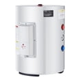 thumbnail image 2 of VEVOR Electric Water Heater, 10 Gallon Tank Instant Hot Water Heater, 1.6Kw Tankless Water Heater w/ LED Display,Knob Control, IPX4 Waterproof Side Connection On Demand Heaters for Shower, Bath, 2 of 9