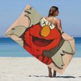 thumbnail image 3 of Toalla de playa de dibujos animados A-kaws, de microfibra, sin arena, de secado rápido, suave, a prueba de arena, para piscina, regalo para mujeres, para viajes, gimnasios, duchas, camping, 3 of 5