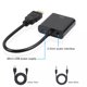 thumbnail image 4 of Cableader HDMI a VGA 1080P, HDMI macho a VGA hembra con audio para computadora portátil, PC, computadora de escritorio, TVbox, Xbox, PS3, PS4, etc. - Negro, 4 of 5