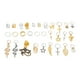 thumbnail image 5 of Anillos Para El Pelo De Rastas, Diferentes Formas, Joyería Para El Cabello De Diseño único Con Caja De Almacenamiento Para Banquetes De Boda Para Fiesta, 5 of 7