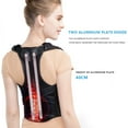 thumbnail image 4 of LEAMAI LEAMAI Posture Corrector Brace for Back Pain Relief, Adjustable Support for Upper Back & Shoulders, Unisex Design, Black, Medium Size, FDA Certified., 4 of 7