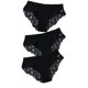 thumbnail image 3 of 3 uds bragas de algodón bragas sexis bragas de encaje ropa interior de mujer bragas para mujer pantalones florales calzoncillos lencería de talla grande, 3 of 5