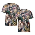 thumbnail image 7 of Boku My Hero Academia T-Shirt for Men Novelty 3D Pritneted Casual Short Sleeve Tees Shirt Summer Street T Shirt Top, 7 of 7