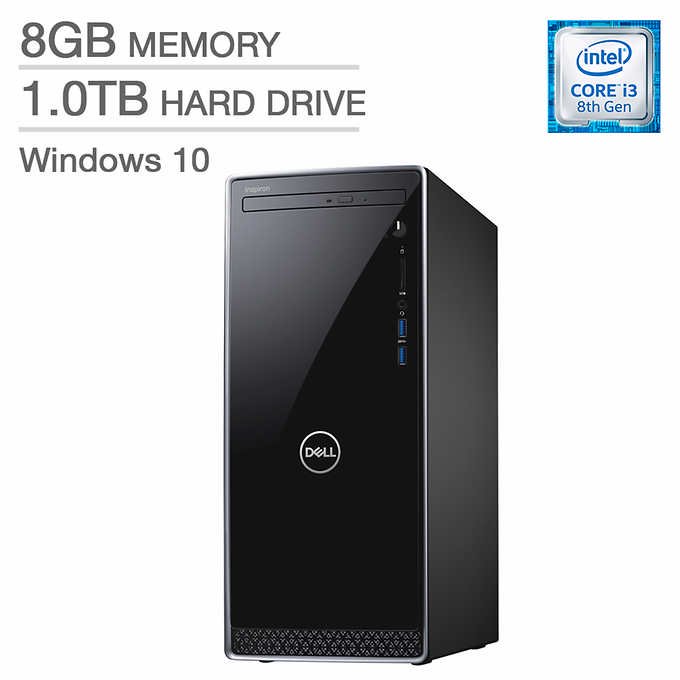 Dell Inspiron 3670 Desktop, i3-8100 | Walmart Canada