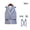 5 Pieces In Grayish Blue, variant on ‌LYMAYTER Toddler Boys Formal Suit Short Shirt Shorts Bowtie Suspenders Wedding Outfit Summer Wear‌