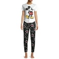 thumbnail image 3 of Mickey Mouse Women's and Women's Plus Sleep Joggers, 3 of 6