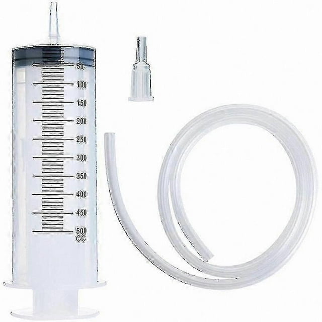 Large Capacity 500ml Reusable Syringe Pump for Measuring