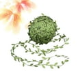 thumbnail image 4 of Dytern Party 1 Roll 20 Yards Crafts Leaf Wreath Garland Artificial Leaves Vines for Home Wedding Wall Crafts Party Decor (Green), 4 of 10