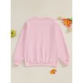 thumbnail image 6 of Mommy and Me Halloween Sweatshirts Long Sleeve Funny Letter Print Pullover Sweater Tops Family Matching Outfits, 6 of 9