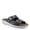 BLACK MULTI, variant on Women's CYTHERIA Slides – Italian-Made Two-Strap Sandals with Anatomic Footbed, Beading, and Adjustable Buckles