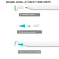 thumbnail image 2 of Pour Apple Pencil 1/2 Embouts Lisses Étui de Protection I7N8, 2 of 9