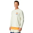 thumbnail image 3 of Chaps Men's Long Sleeve Graphic Rash Guard with UPF 50+, Sizes S-3XL, 3 of 4