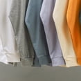thumbnail image 4 of Camiseta de manga larga de peso pesado de 280 g de Dukeen para hombre, camisetas 100 % algodón, camisetas de gran tamaño de color liso, camisetas lisas, ropa para hombre, 4 of 5