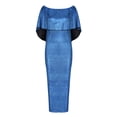 thumbnail image 4 of FcBaudy Robe à Manches Longues Épaules Dénudées, Robes d'Été pour Femmes, Robes Décontractées Mode Unies Épaules Dénudées Robe pour Femmes, 4 of 6