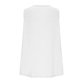 thumbnail image 6 of Craaazy Women's Relaxed Fit Plus Size V Neck Tank Top, Solid Color Sleeveless Loose Top, Comfy Casual Cami for Summer Gifts, 6 of 8