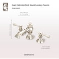 thumbnail image 6 of Water Creation 4.81" Lever Handles Solid Brass Faucet in Polished Nickel, 6 of 7