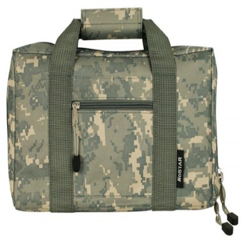 Ncstar Discreet Soft Padded Pistol Double Zipper Case Digital Camo Brand New!