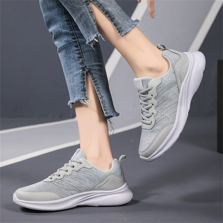 Synthetic Leather Womens Grey Lace Up Shoes G By Guess Shoes