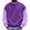 Purple, variant on qafoshin Color Block Crew Neck Sweatshirt for Men, Fashion Classic Regular Fit Soft Raglan Long Sleeve Casual Pullover Tops