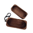 thumbnail image 4 of Estuches para auriculares con adorno de madera para mujeres y hombres, posición de carga reservada con hebilla, 4 of 9