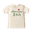 thumbnail image 3 of Olive Loves Apple Mastered 1 Year First Birthday Shirt for Boys Golf Themed First Birthday Tee for Kids Natural Shirt 18 Months, 3 of 5