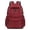 czb# Wine224, variant on CUZIBR Kids Backpack Solid Color Drawstring Zipper Closure Elastic Side Pockets School Bag For Girls Travel Daypack Casual Student Middle School Bookbag