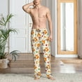 thumbnail image 2 of Rocae Forest Squirrel Mens Pajama Pants Pj Pants Mens Lounge Pants-X-Large, 2 of 6