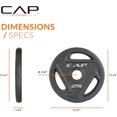 thumbnail image 4 of TEMOGU-2-Inch Olympic Grip Weight Plate | Multiple Options, 4 of 4