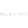 Black n Red Hardcover Business Notebook Twin Wire 70 Sheets 8 14 x 5 14 Black -
